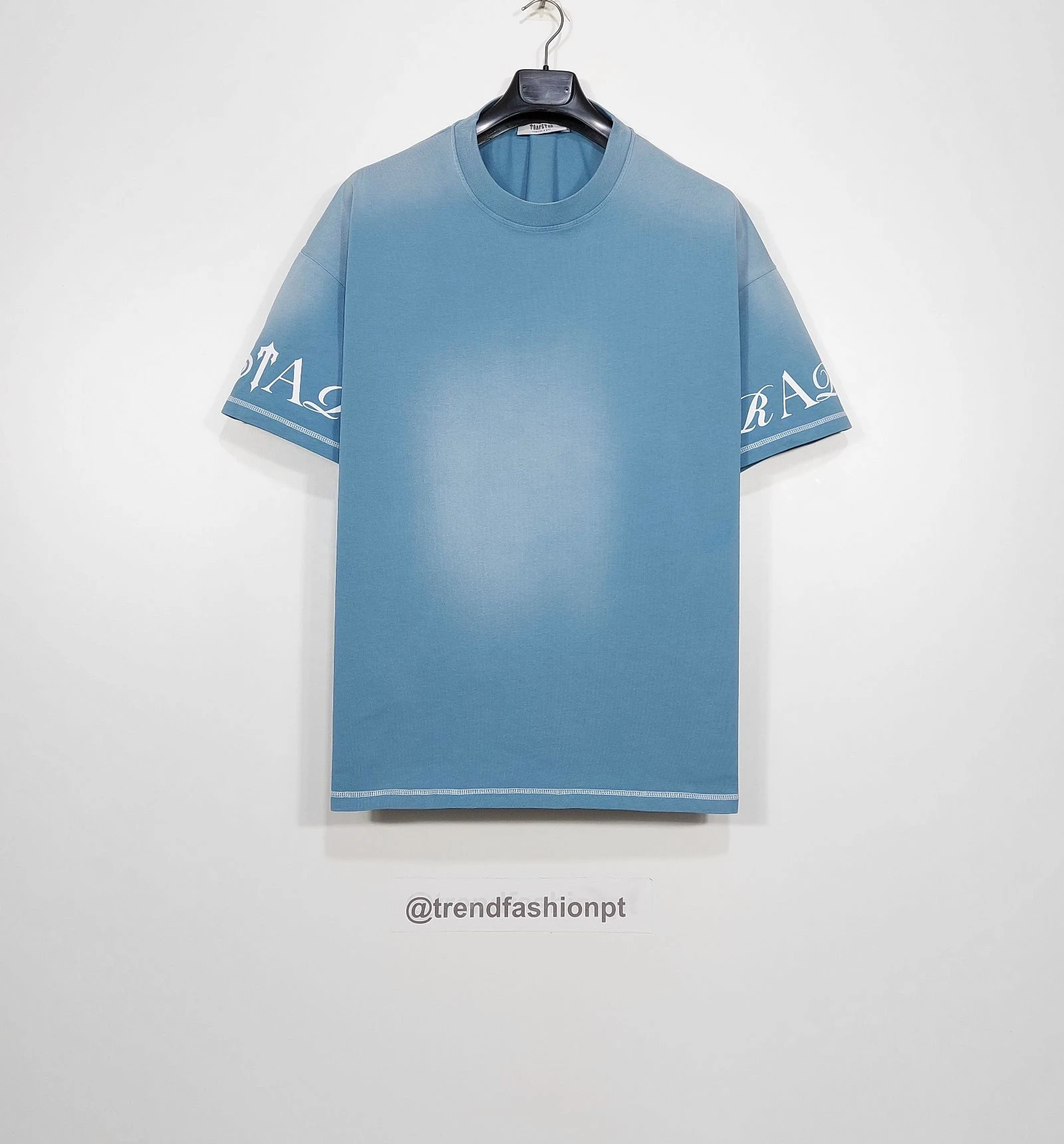 Trapstar script logo 2.0 tshirt - blue L